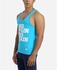 Kinetic Apparel No Pain Stringer T-Shirt - Baby Blue