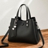 Generic Stylish Ladies Handbag- Black