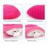 Ultrasonic Silicone Facial Cleansing Beauty Massager - Pink