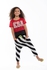 Basicxx Y/D Striper Harem Pants With Neon Drawstrings White Size 9-10 Years