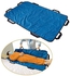 Positioning Bed Pad with Handles Transfer Belts for Lifting Seniors Hospital Washable Waterproof Pads Elderly Bed Sore Prevention Patient Turning Device Slide Reusable Draw Sheets (55" x 36" - Blue)
