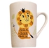 Happy Cup Mug For Tea And Coffee Valentine Gift Cute Mug-Lion-(Cute Pretty Animals)