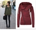Cufflinks design leisure color hooded sweater women 1 s
