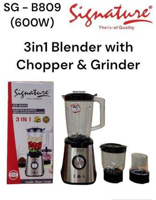 Signature Signature_3 in 1 blender with chopper and grinder
