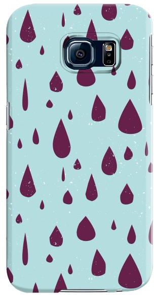 Stylizedd Samsung Galaxy S6 Premium Slim Snap case cover Gloss Finish - Hard Rain