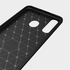 Brushed Texture Carbon Fiber TPU Case For Huawei P30 Lite (Black)