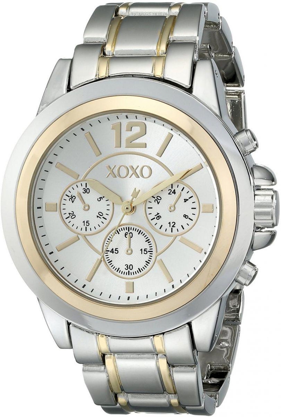 ساعة اكس او اكس او فضية للنساء بسوار من المعدن - XO5586