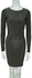 Progress Short Dress for Women , Size 12 , Grey , 14683
