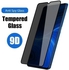Tecno Spark 10 Privacy Anti-Peep Tempered Glass For Phone Screen.