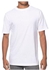 Fashion Men's White Plain T-Shirt-White