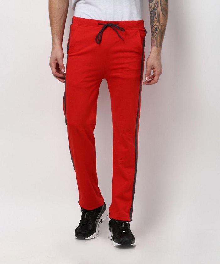 Yepme Red Sport Pant For Men