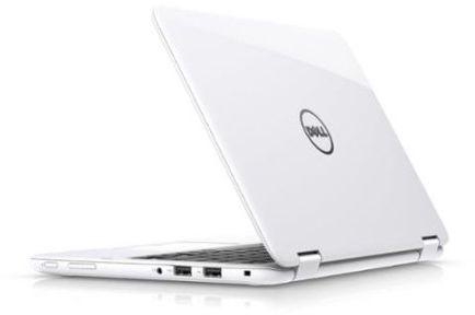 Dell Inspiron 3168 2-in-1 Laptop - Intel Celeron N3060, 11.6 Inch Touch, 32GB, 2GB, Win 10, White