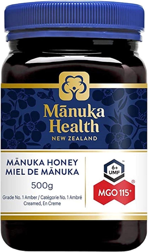 Manuka Health MGO 115+ Manuka Honey, 500G