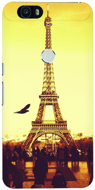 Stylizedd Google Nexus 6P Slim Snap Case Cover Matte Finish - Paris - Eiffel Tower