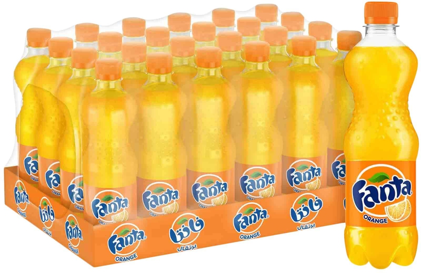 Fanta Orange Soda 500ml x Pack of 24