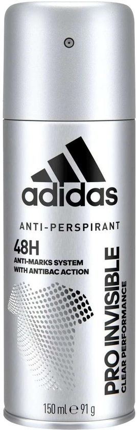 Adidas deodorant men pro invisible 150ml