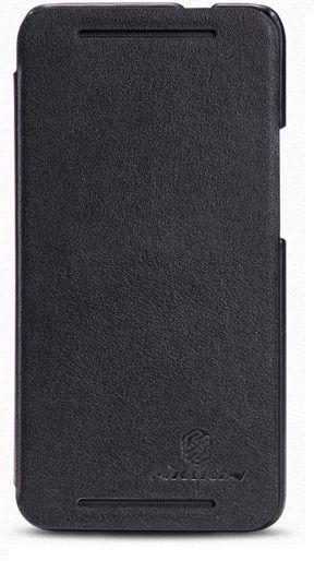 HTC ONE (M7) Leather Case Black Color