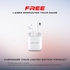 X-Twin Pro - TWS Bluetooth Earphone with Portable Charging Box (White)