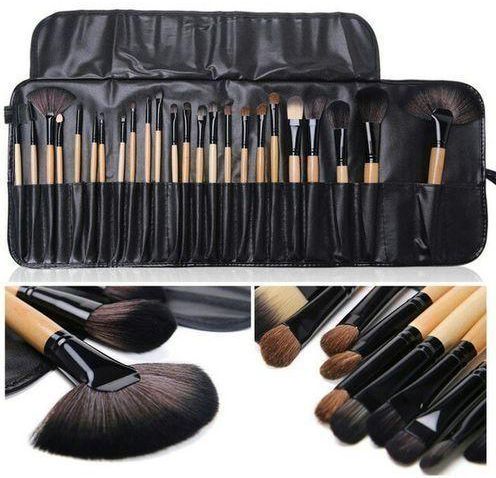 24 Pieces Professional Kabuki Makeup Brush Set (BIG SIZE)