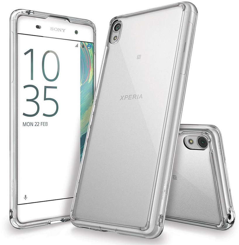 Rearth Ringke Fusion Shock Absorption Premium Case for Sony Xperia XA - Clear