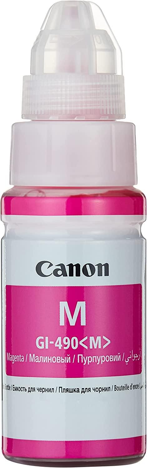 Canon Ink Bottle, 70ml, Magenta - GI-490