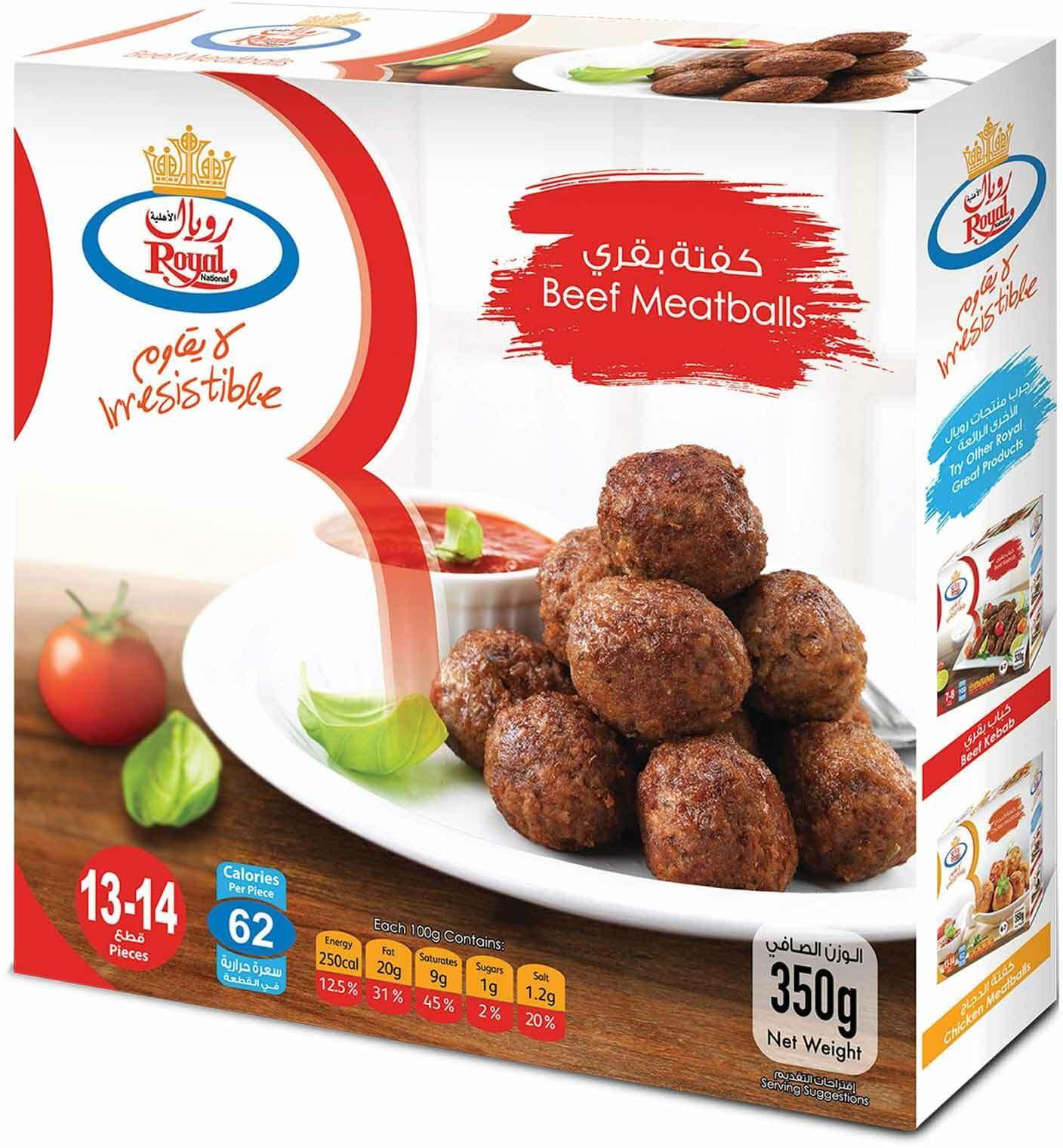 Royal beef meat balls 350 g