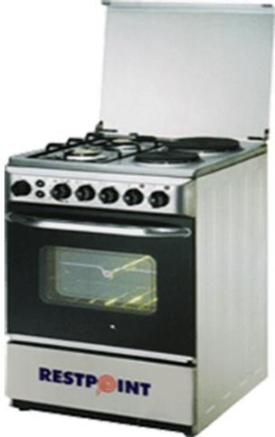 RestPoint Free Standing Gas Oven | RC-50GA ( 2 Gas + 2 Electric)