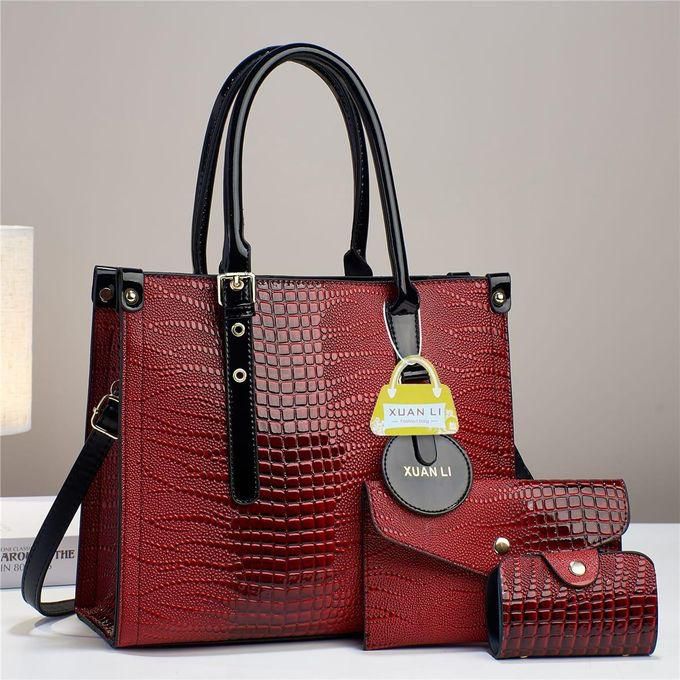Fashion 3pcs Stylish Ladies Shoulder Handbag