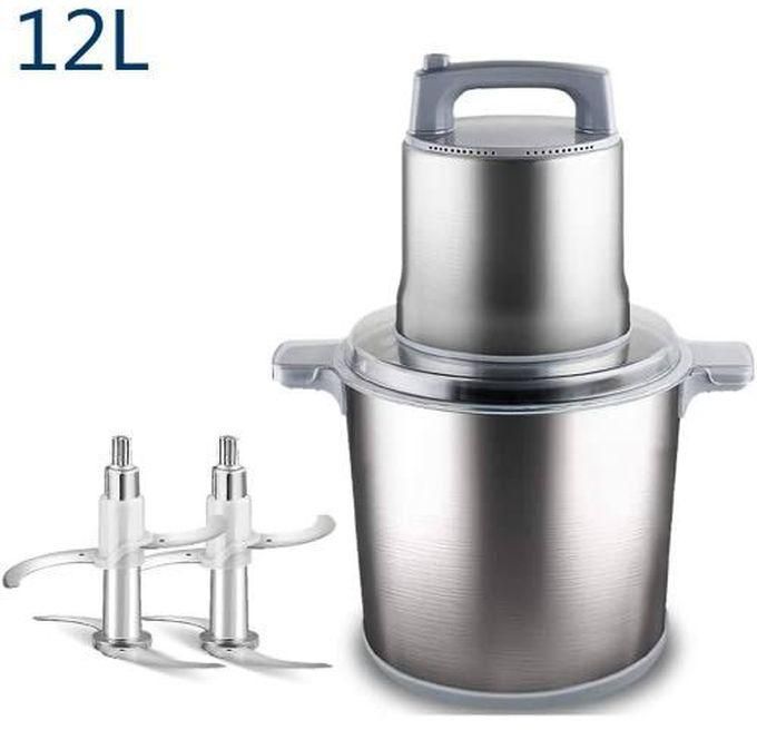 12L Electric Food Processor, Yam Pounder And Meat Mincer