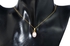Vera Perla Women's 18K Gold Purple Baroque Pearl with 10K Gold Chain Necklace
