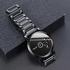 Fashion Men's Watches Stainless Steel Band Wristwatch Big Dial Quartz Clock