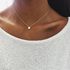 Fashion Women Party Star Pendant Chain Necklace-Silver