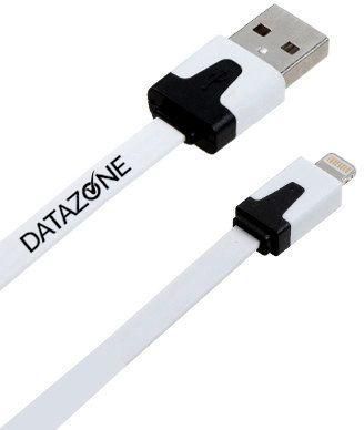 USB Charging Cable for Apple Devices by Datazone , White , DZ-IPC001