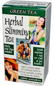 21st Century Herbal Slimming Green Tea - 24's