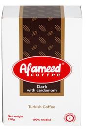Al Ameed Turkish Coffee Dark With Cardamom 250g