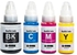 NexNova® ink Set for Canon 490 (4-Pack Black Cyan Magenta Yellow) Ink for GI 490 for PIXMA G3400 G2400 G1400 G4400 G1411 G2411 G3411 G4411 G4410 G3410