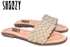 Shoozy Fashionable Slippers - Beige