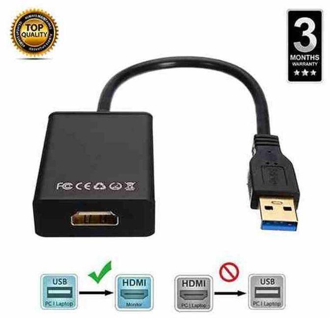 USB To HDMI Adapter Cable Converter