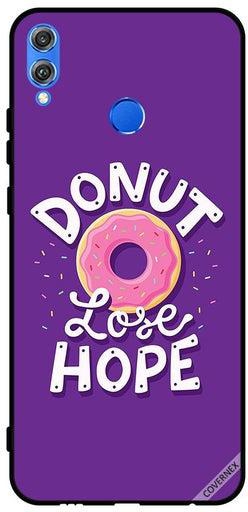 Protective Case Cover For Honor 8X Donut Lose Hope