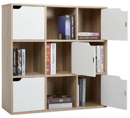 Compact Cabinet, White/wood - BC5429