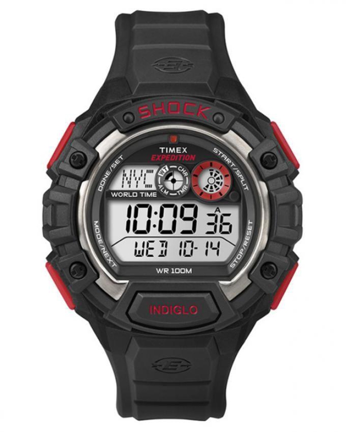 Timex T49973CG Resin Watch - Black