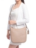 DKNY R361180201-104 Tribeca - Deerskin Crossbody Bag For Women, Natural