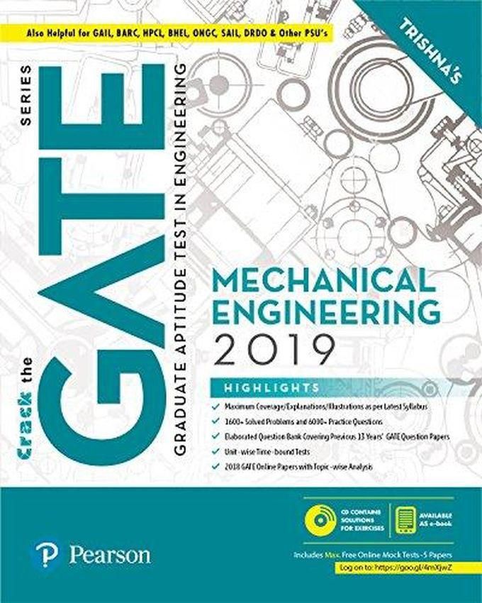 Pearson GATE Mechanical Engineering 2019-India
