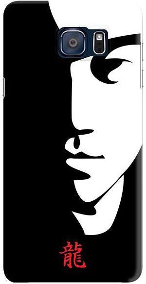 Stylizedd Samsung Galaxy Note 5 Premium Slim Snap case cover Gloss Finish - Tibute - Bruce Lee - Black