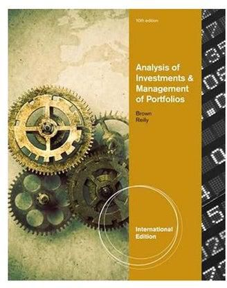 Analysis of Investments And Management Of Portfolios paperback english - 01-Feb-12