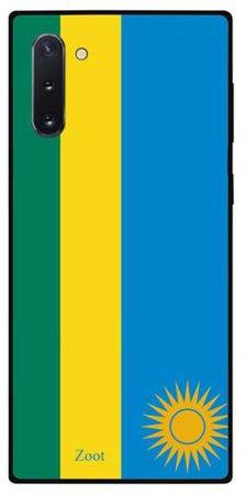 Protective Case Cover For Samsung Galaxy Note10 Rwanda Flag