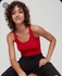 Fashion Women Vest Sleeveless Camisole Top Red