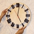 Wall Clock Wooden Decorative Clock For Living Room Kitchen And Office