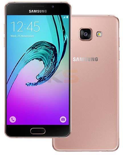 Samsung A510F Galaxy A5 Duos (5.2'' Screen, 2GB RAM, 16GB Internal, Dual SIM, 4G LTE) Pink Smartphone