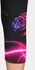 Plus Size 3D Rose Gleamy Line Printed Capri Leggings - 5x | Us 30-32
